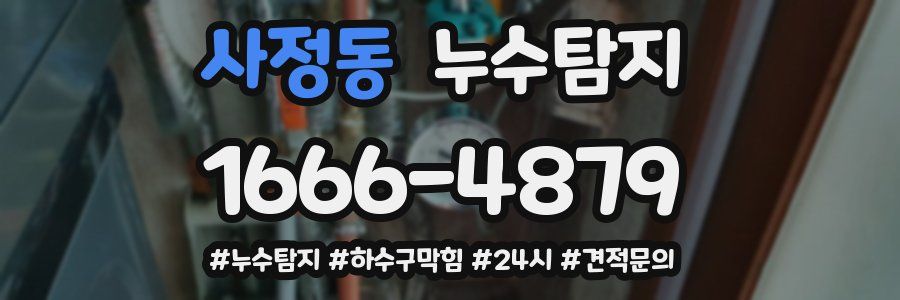 누수닥터 누수탐지