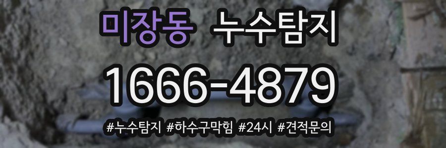 누수닥터 누수탐지