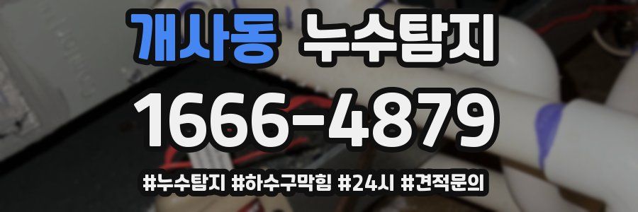 누수닥터 누수탐지