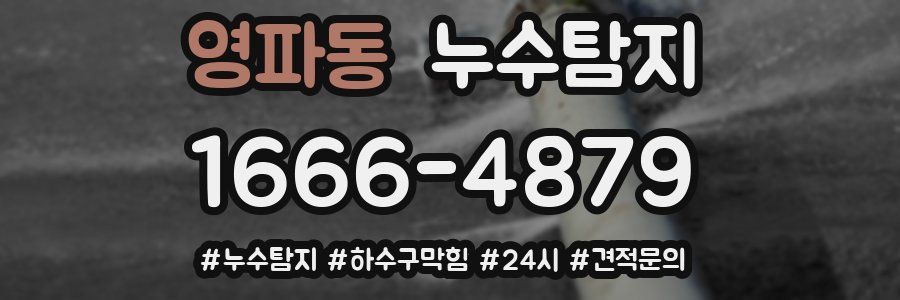 누수닥터 누수탐지