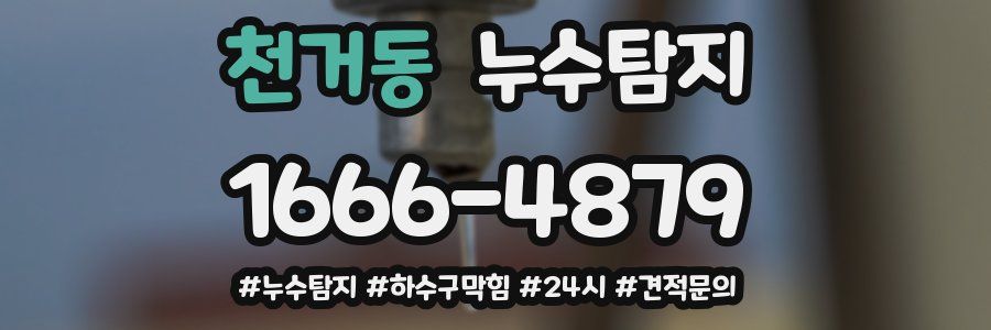 누수닥터 누수탐지