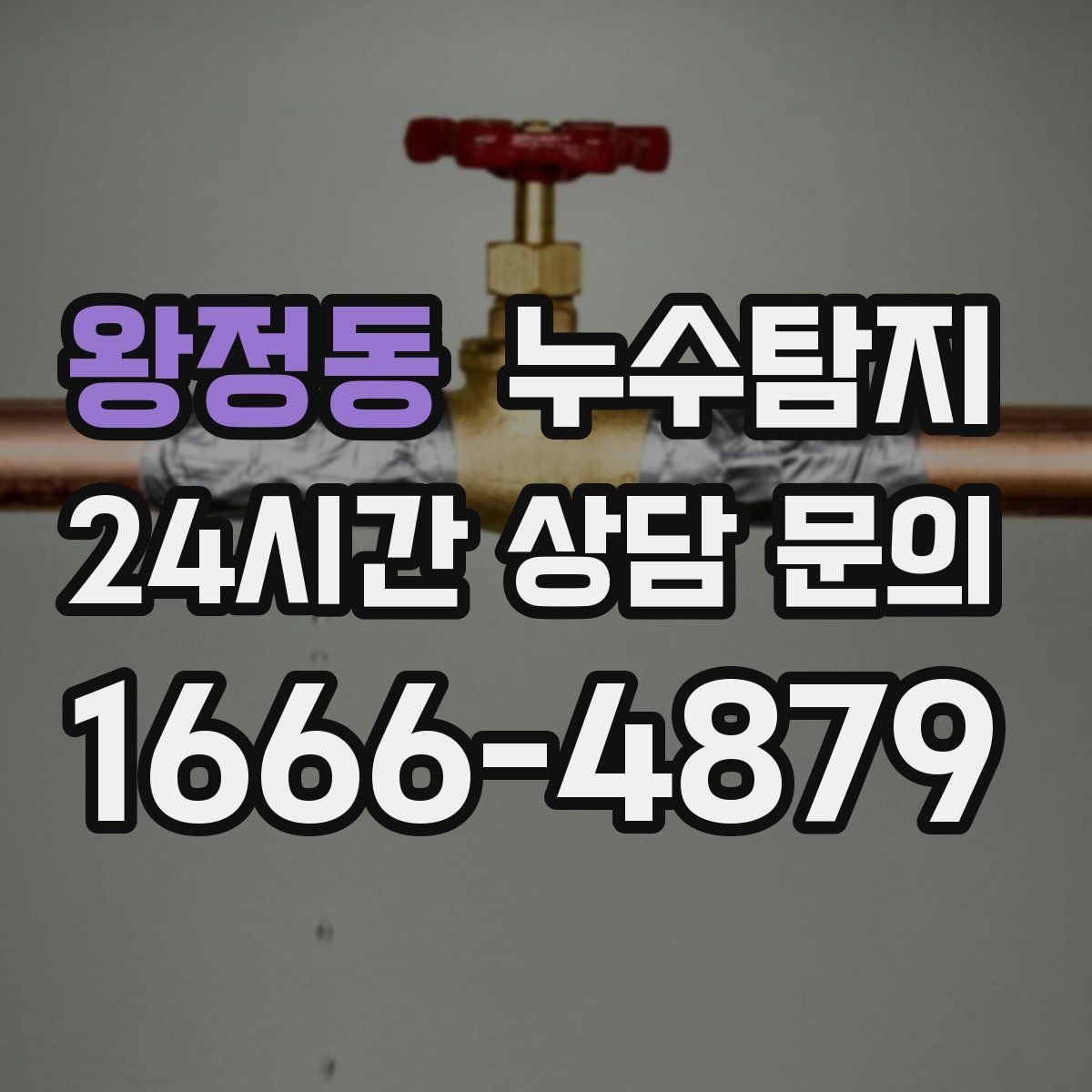 왕정동 누수탐지 방문 가능 지역 예약 팁 공유