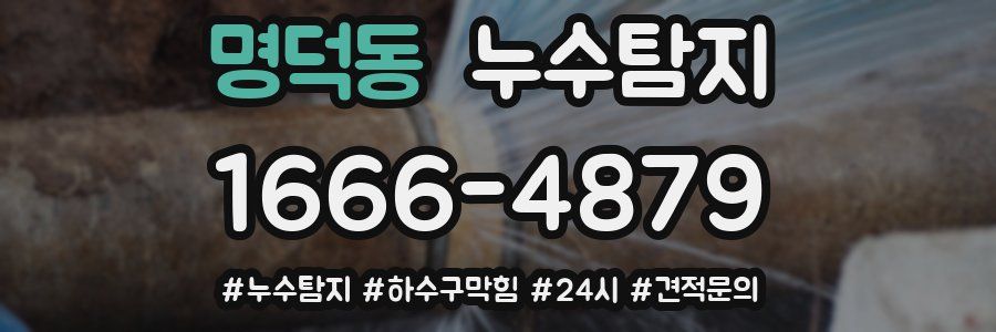 누수닥터 누수탐지