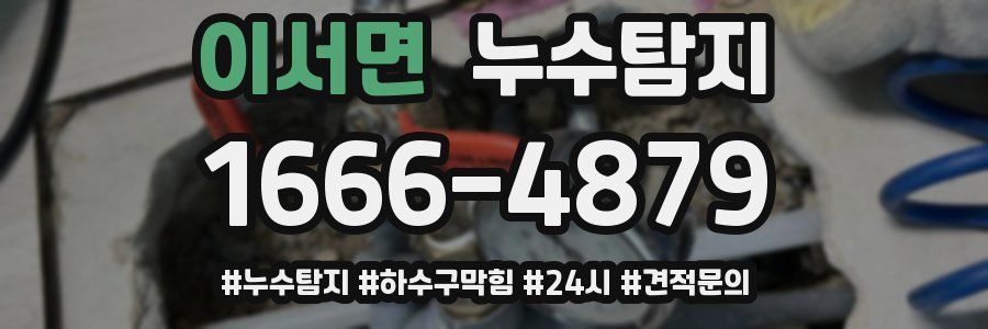 누수닥터 누수탐지
