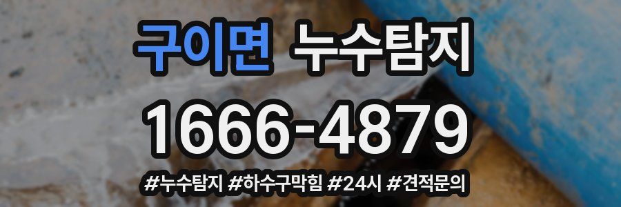 누수닥터 누수탐지