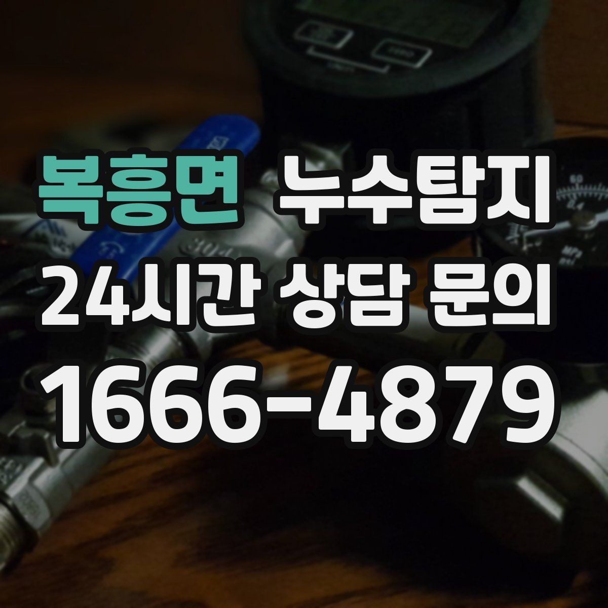 복흥면 누수탐지 배관 내시경 점검 제공