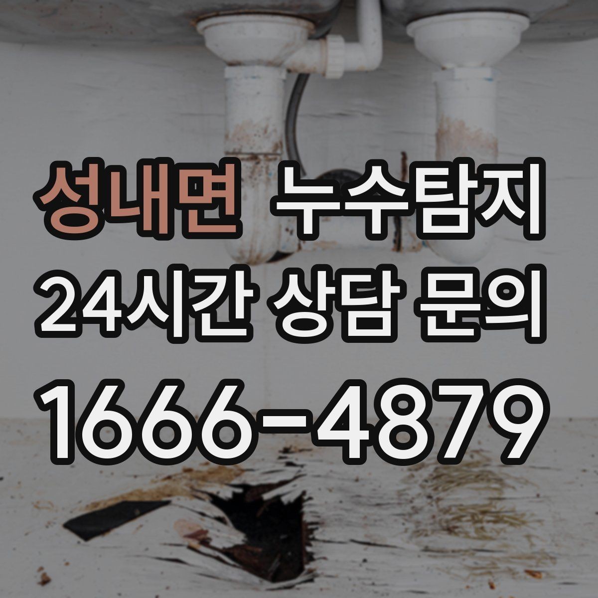 성내면 누수탐지 반지하 습기 문제 해결기