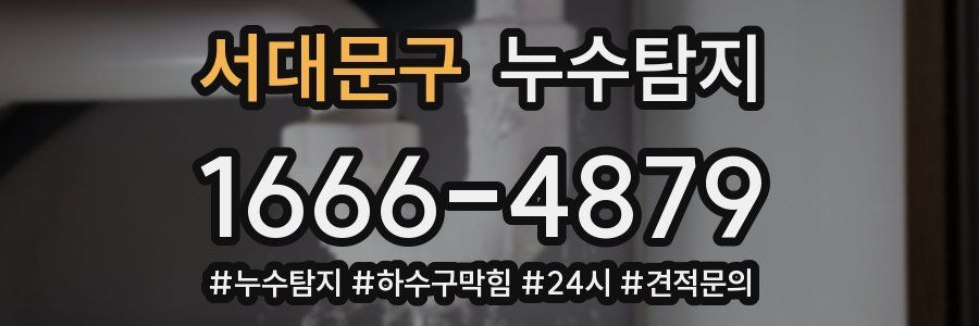 누수닥터 누수탐지