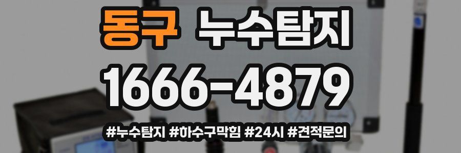 누수닥터 누수탐지