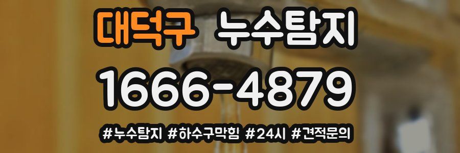 누수닥터 누수탐지