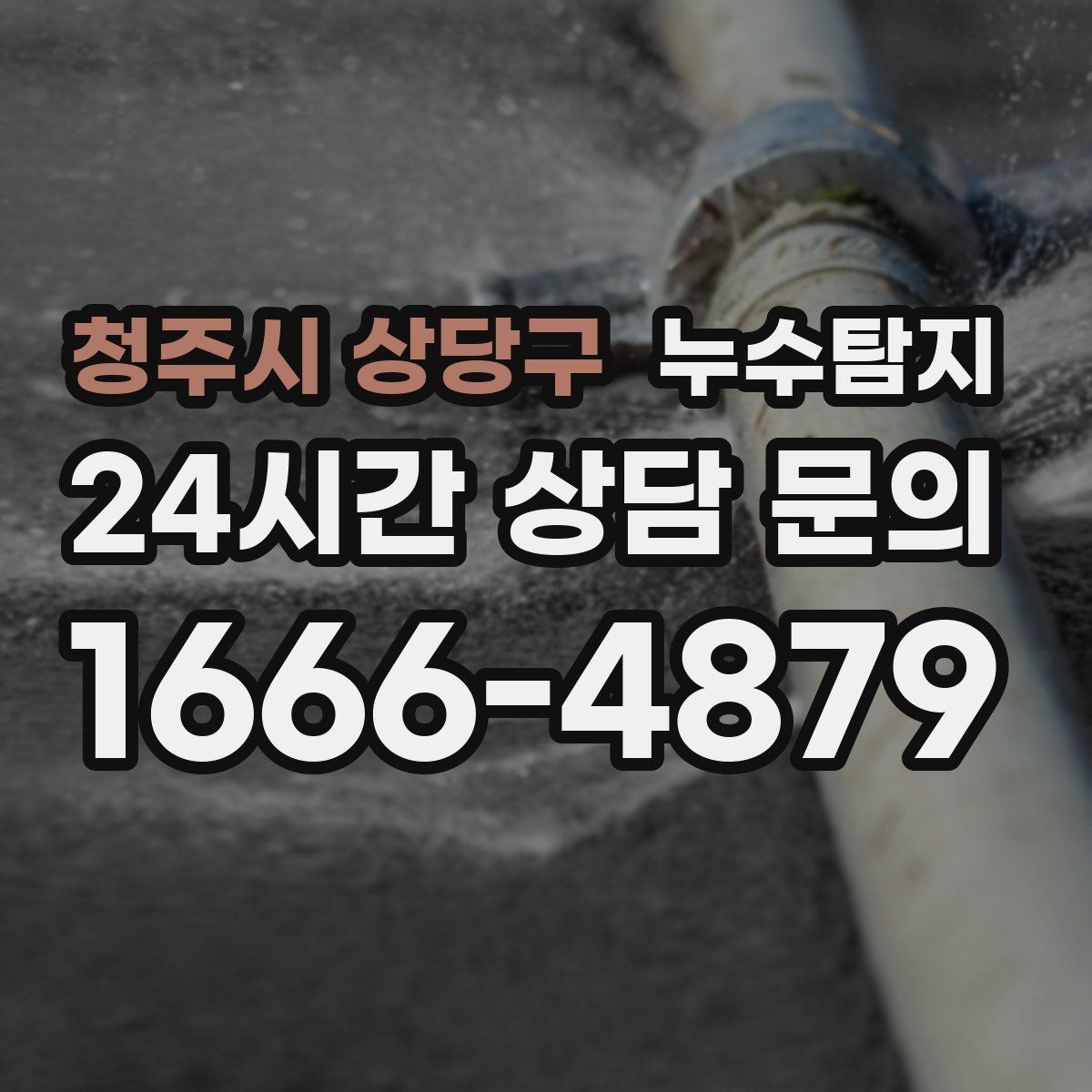 청주시 상당구 누수탐지 하부장 곰팡이 정리하고 재발 방지