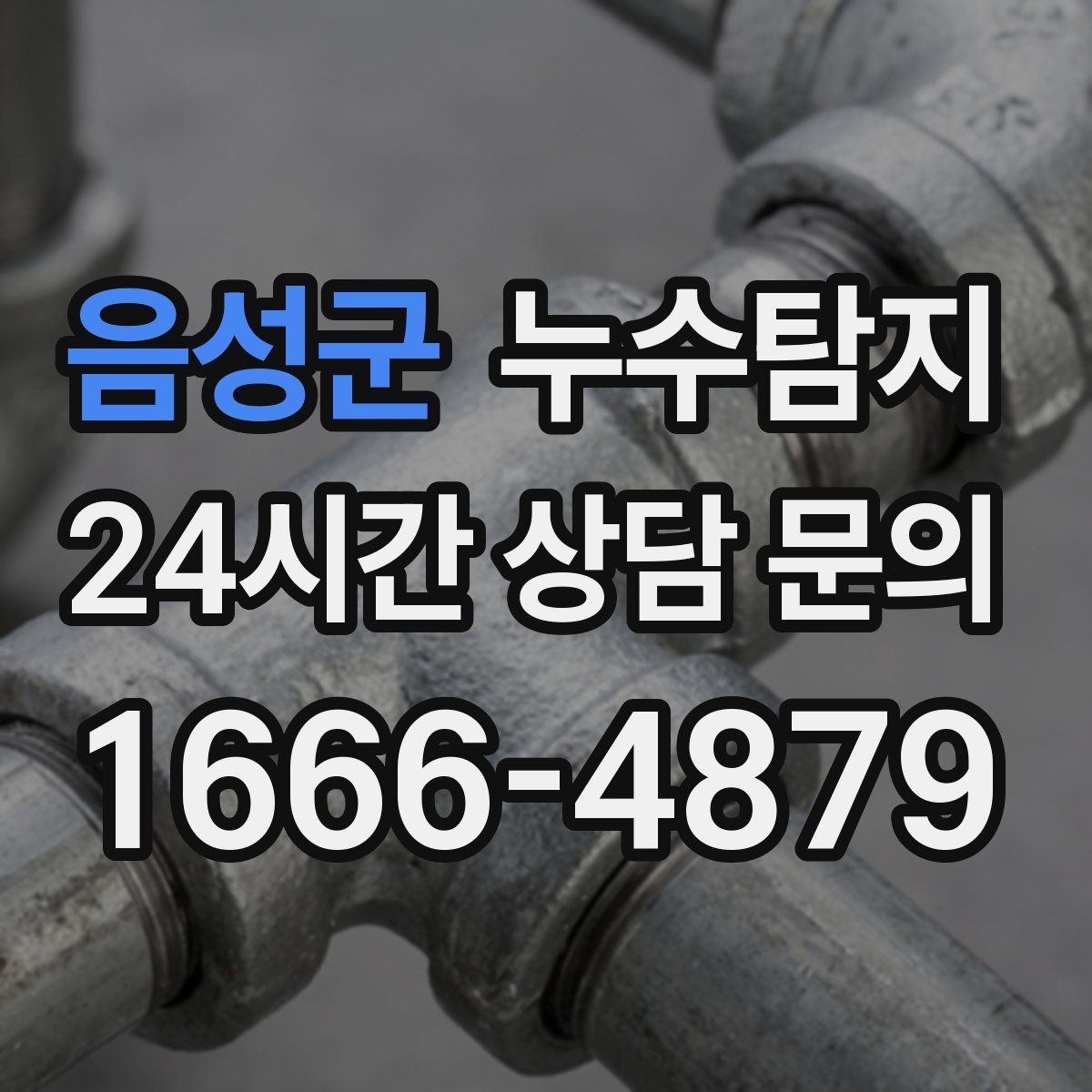 음성군 누수탐지 새집인데 왜 물이 새는지 점검기