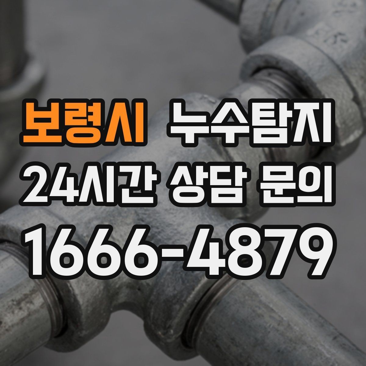 보령시 누수탐지 베란다 파티션 하부 점검