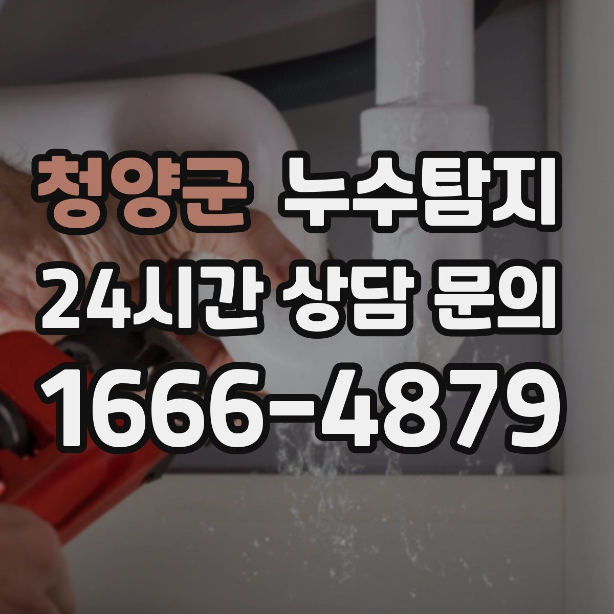 청양군 누수탐지 아파트 빌라 전문 진단