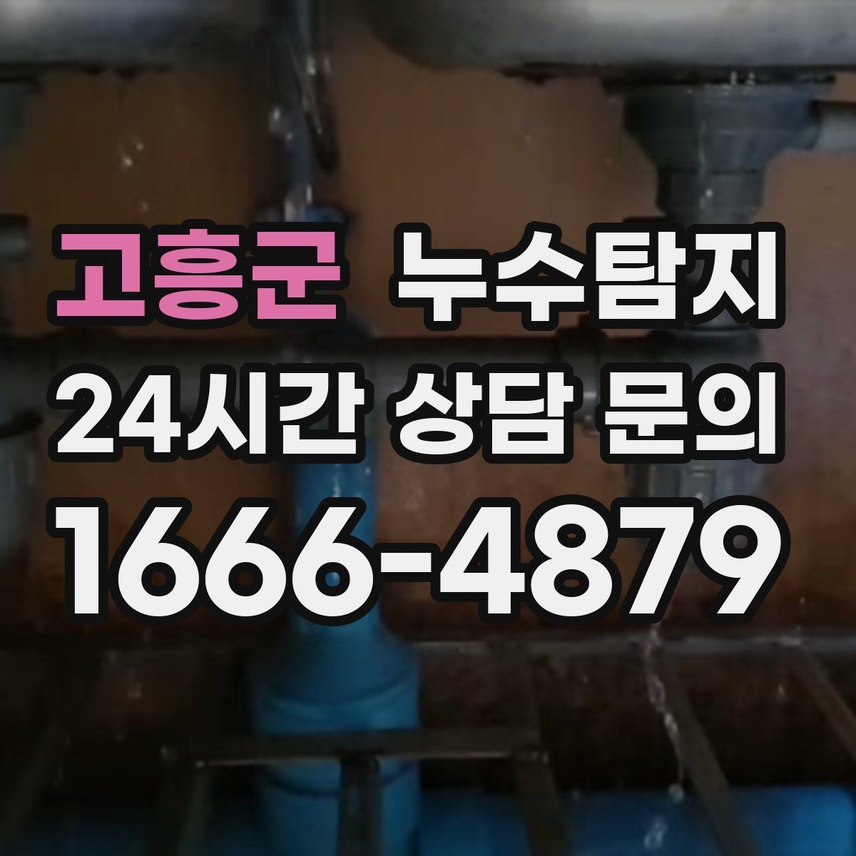 고흥군 누수탐지 학교와 병원 등 공공시설 점검기