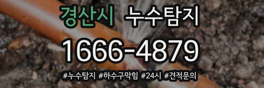 누수닥터 누수탐지