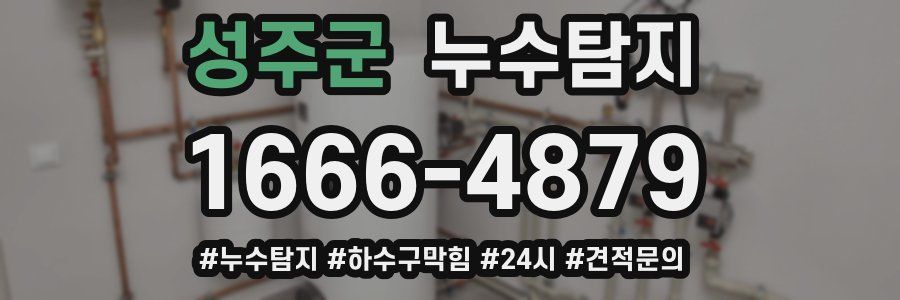 누수닥터 누수탐지