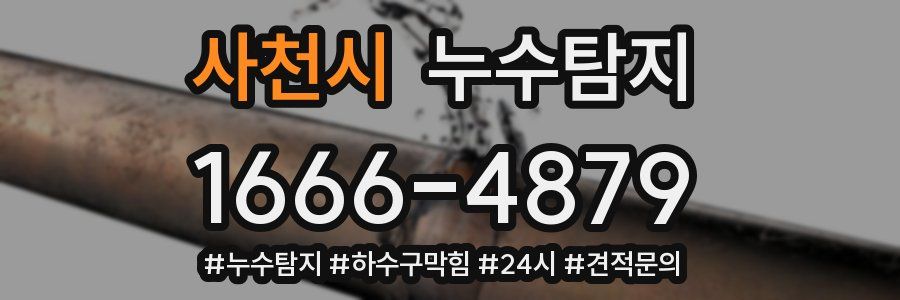 누수닥터 누수탐지