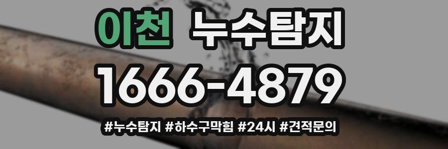 누수닥터 누수탐지
