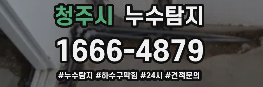 누수닥터 누수탐지