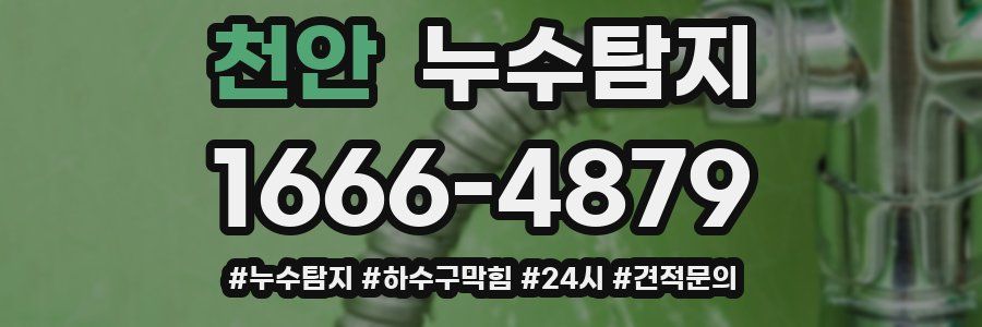 누수닥터 누수탐지