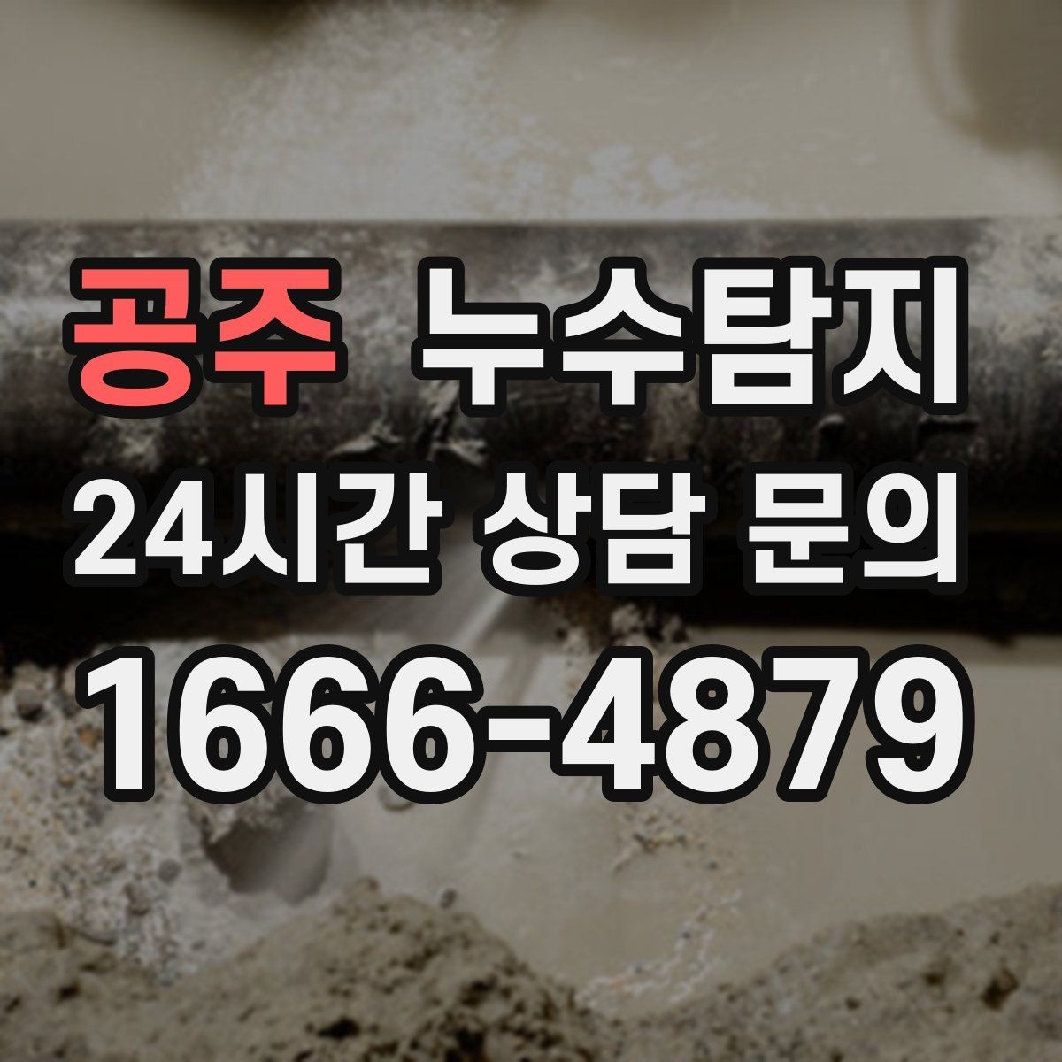 공주 누수탐지 보이지 않는 누수도 정확하게