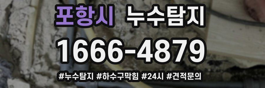 누수닥터 누수탐지