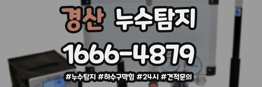 누수닥터 누수탐지