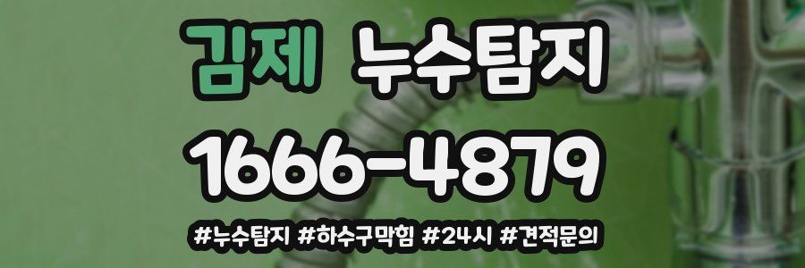 누수닥터 누수탐지