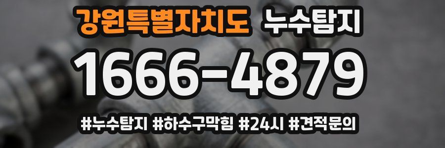 누수닥터 누수탐지