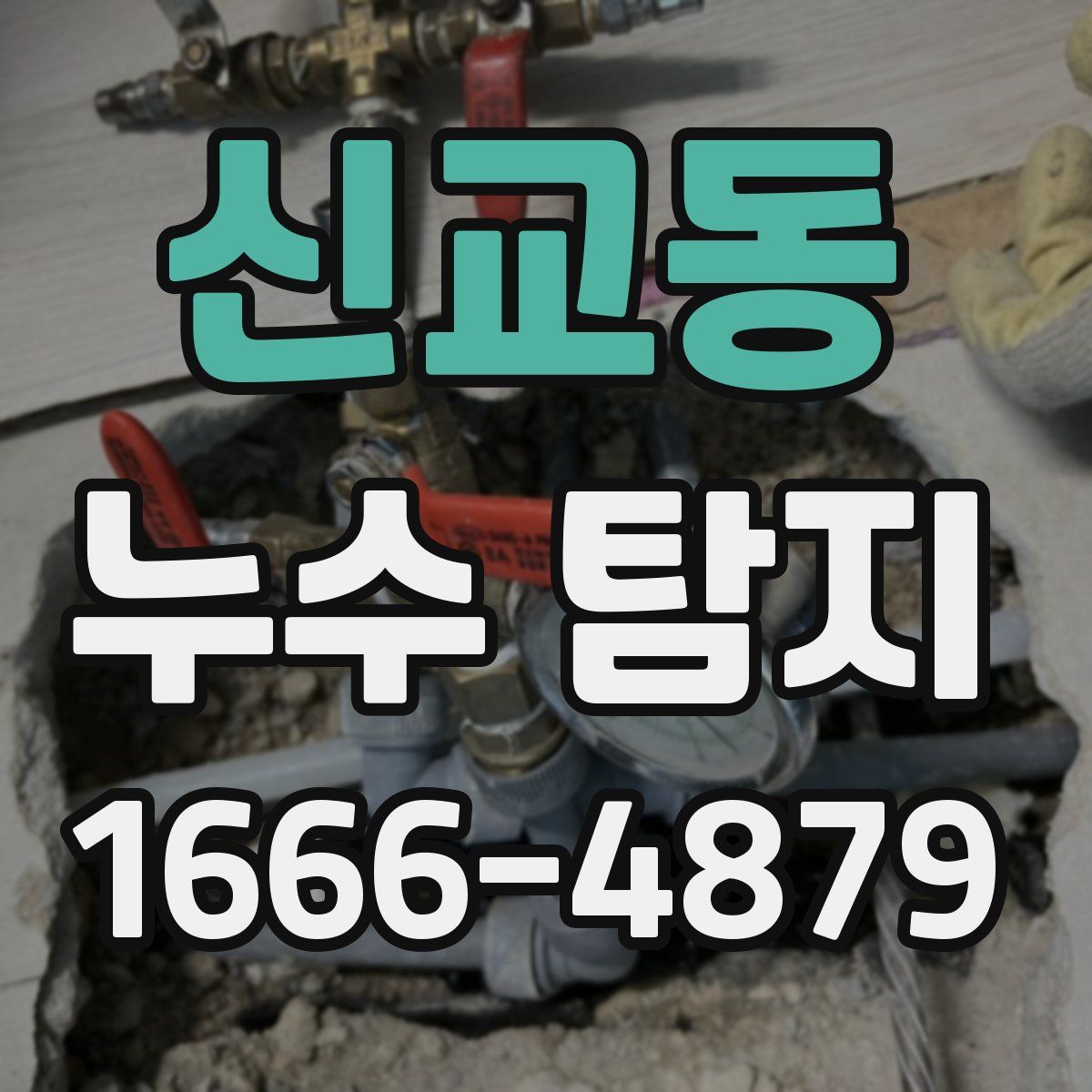 신교동 누수 탐지