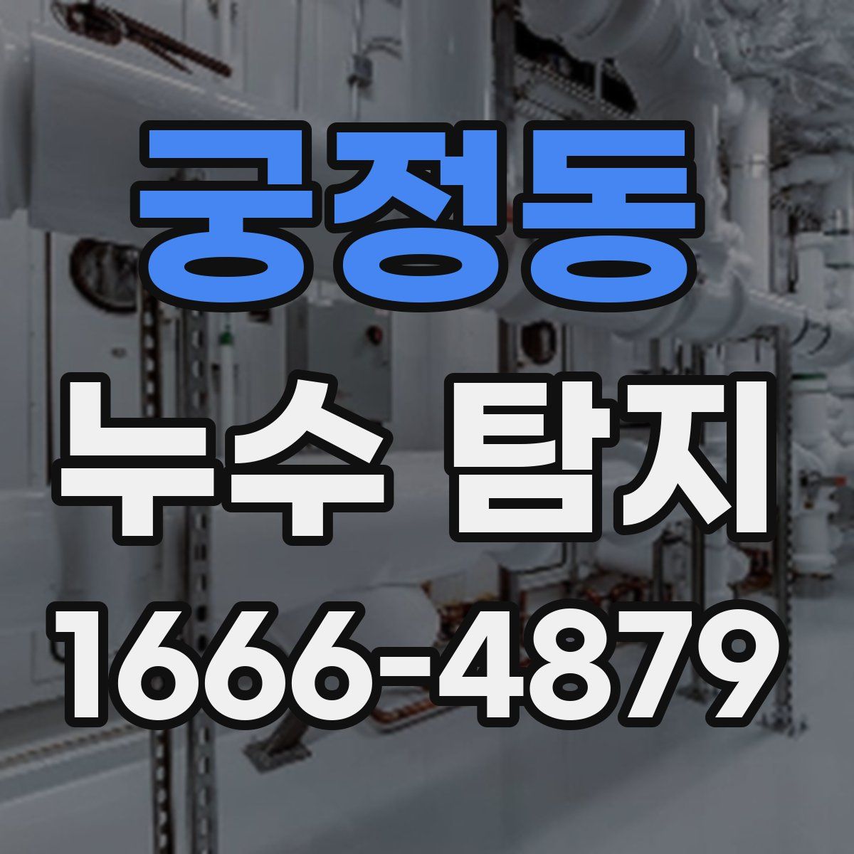 궁정동 누수 탐지