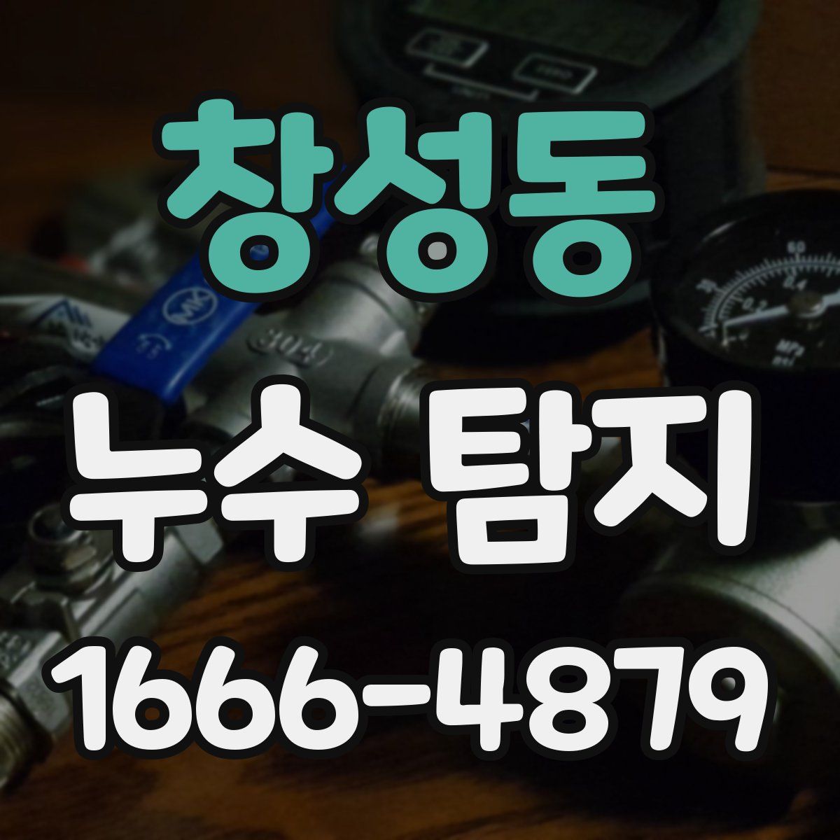 창성동 누수 탐지