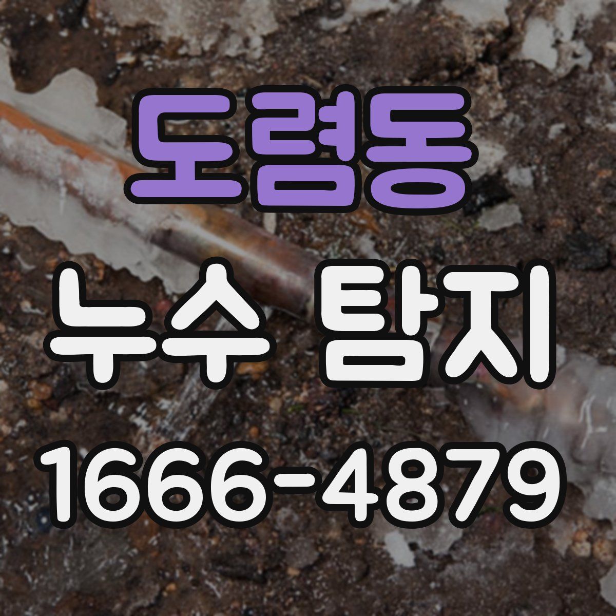 도렴동 누수 탐지