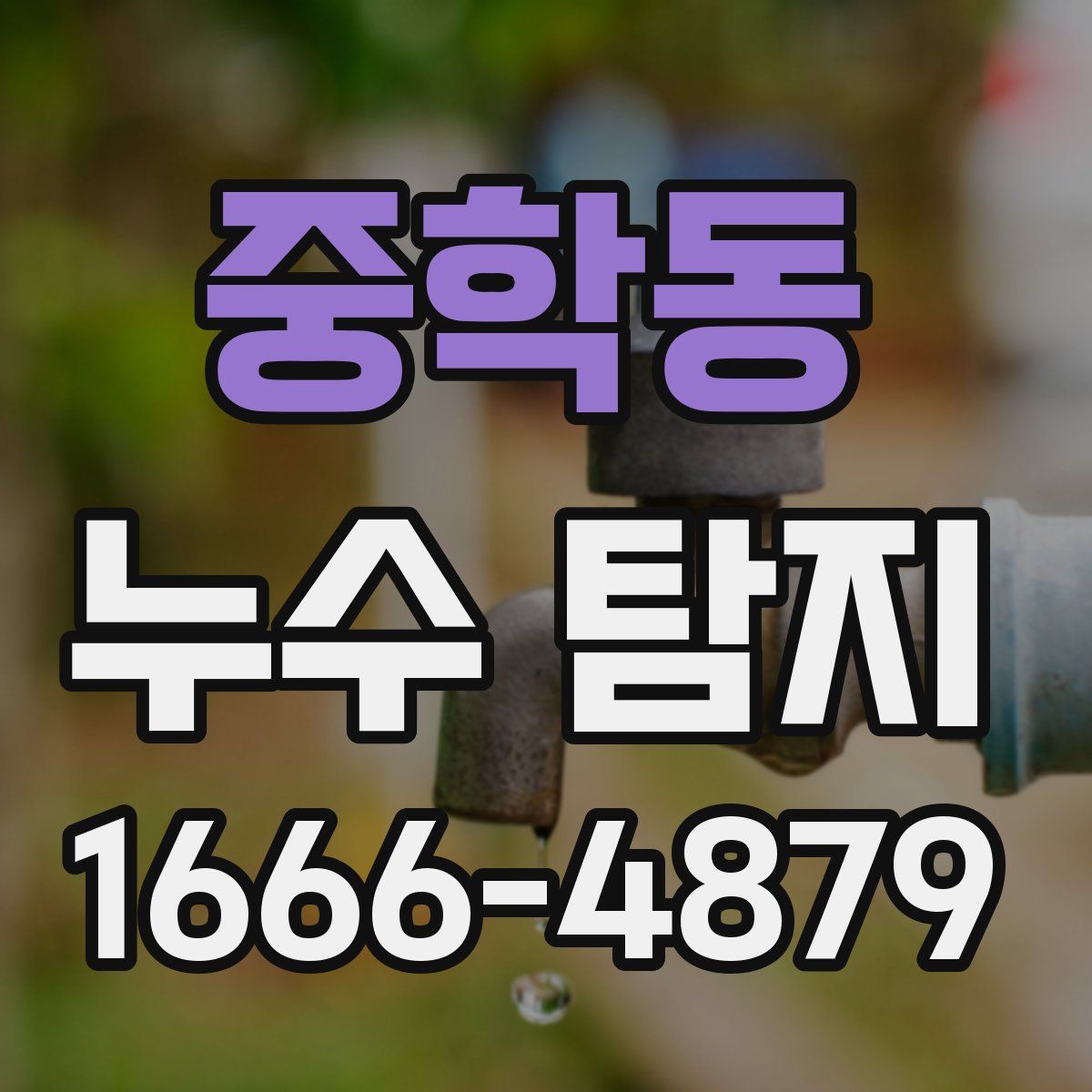중학동 누수 탐지