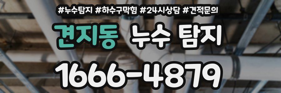 견지동 누수 탐지
