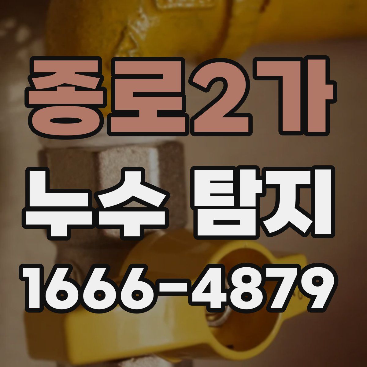 종로2가 누수 탐지