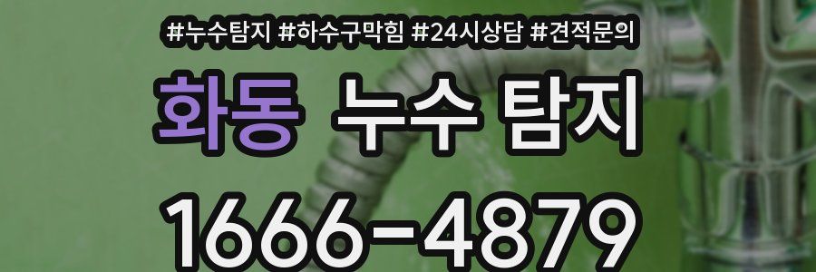 화동 누수 탐지