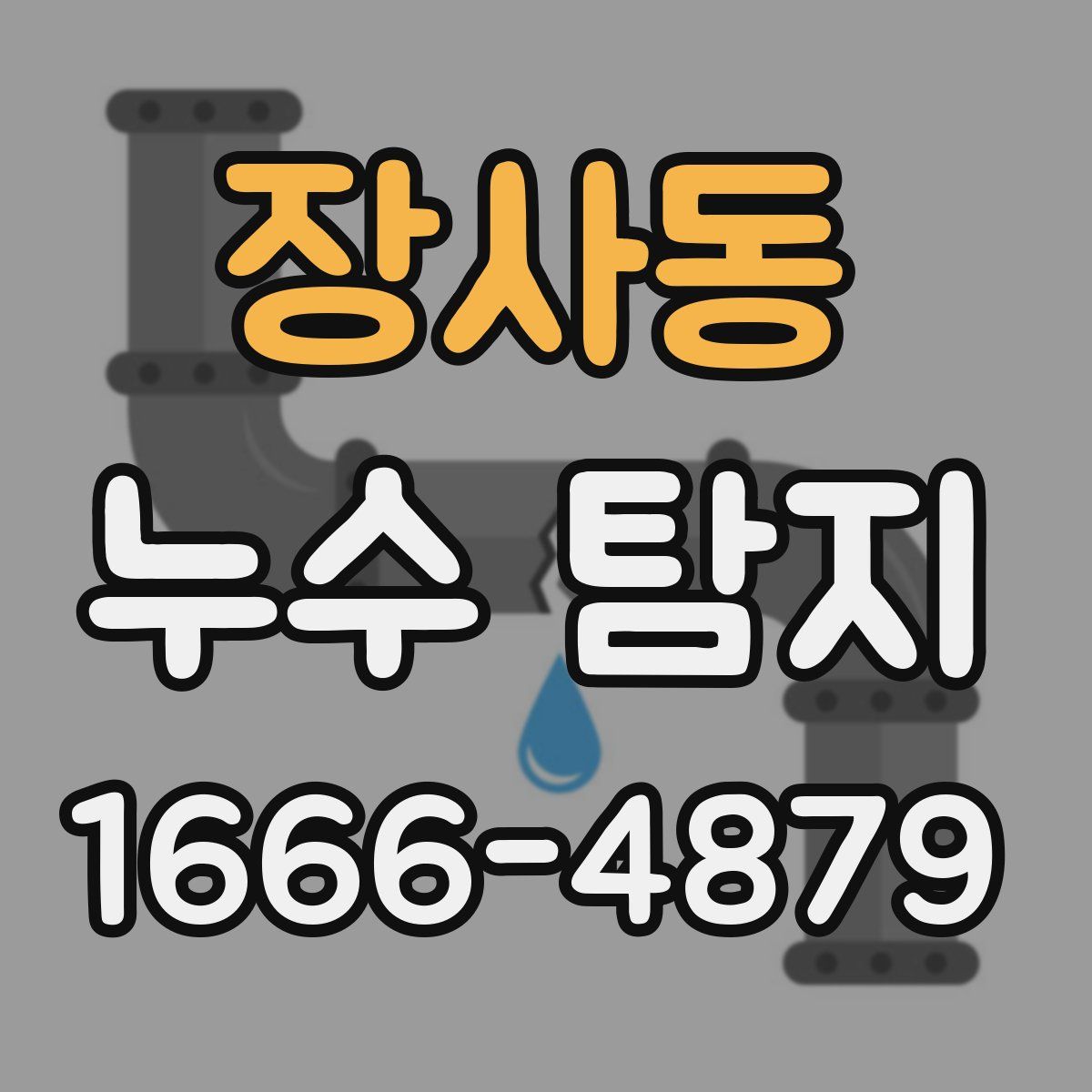 장사동 누수 탐지