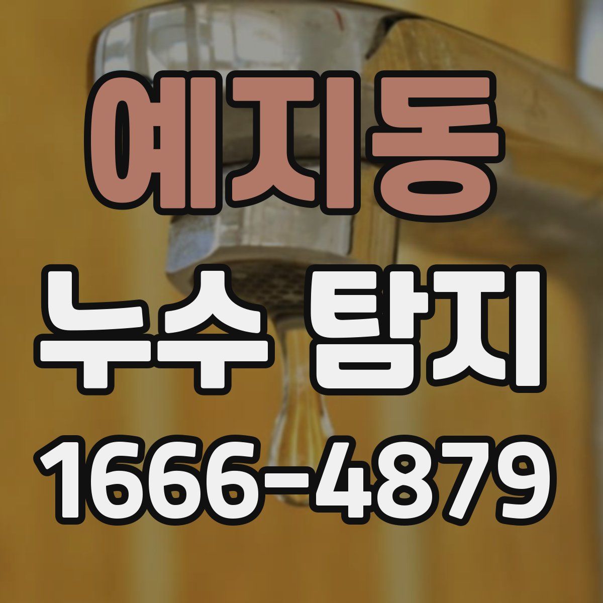 예지동 누수 탐지