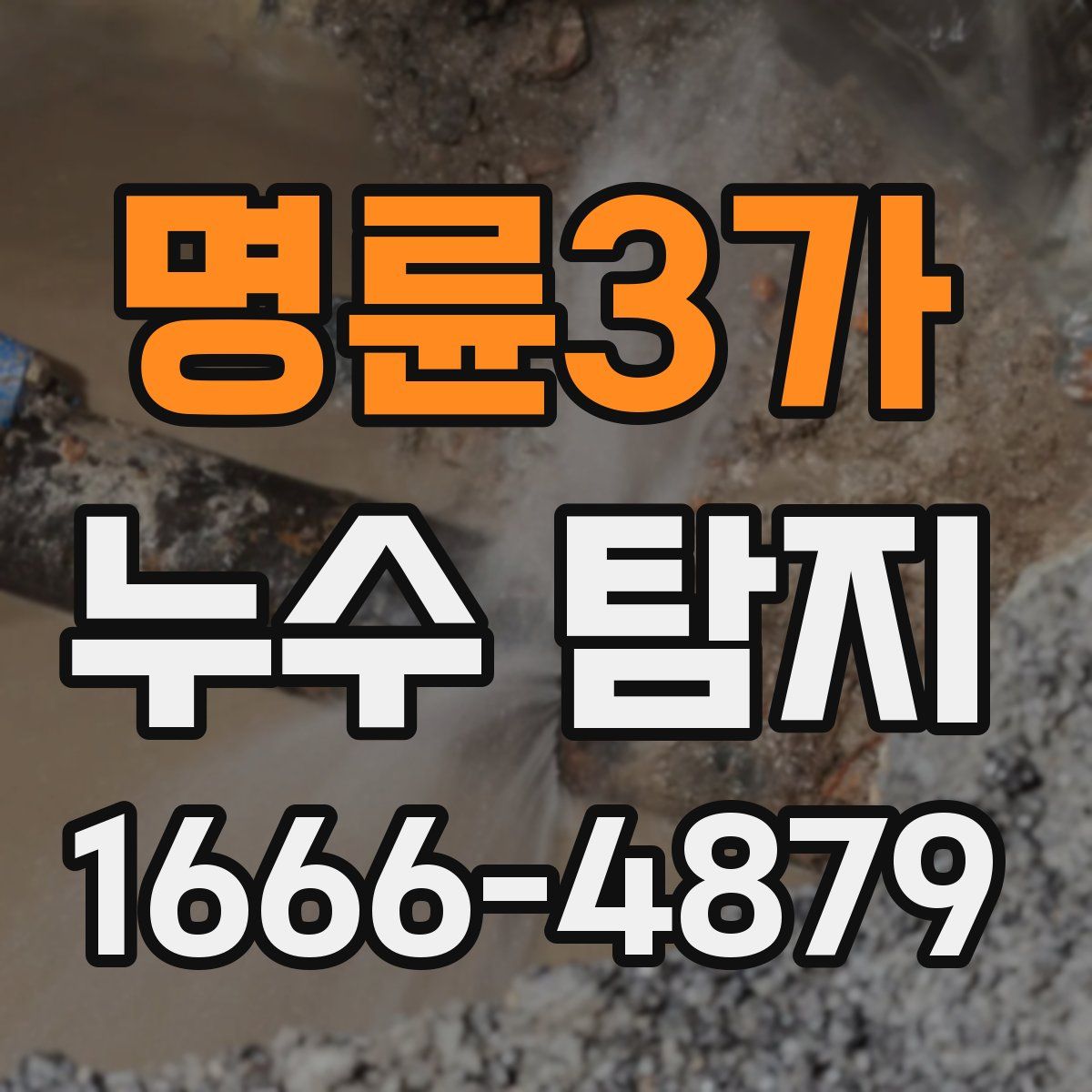 명륜3가 누수 탐지
