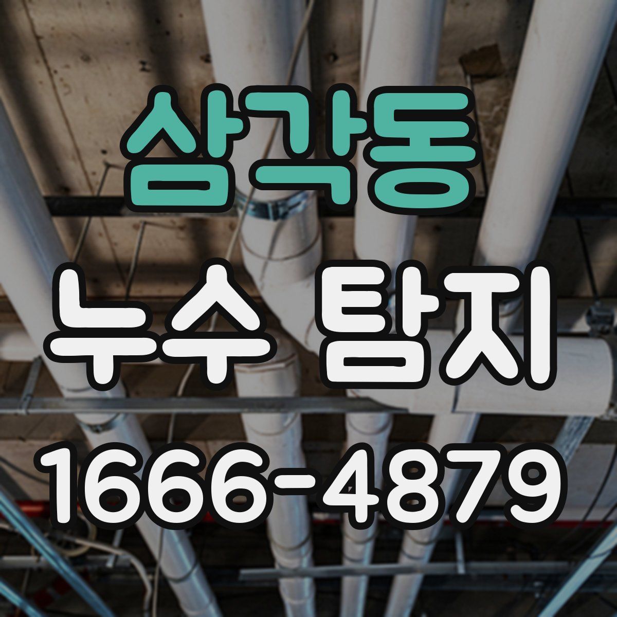 삼각동 누수 탐지