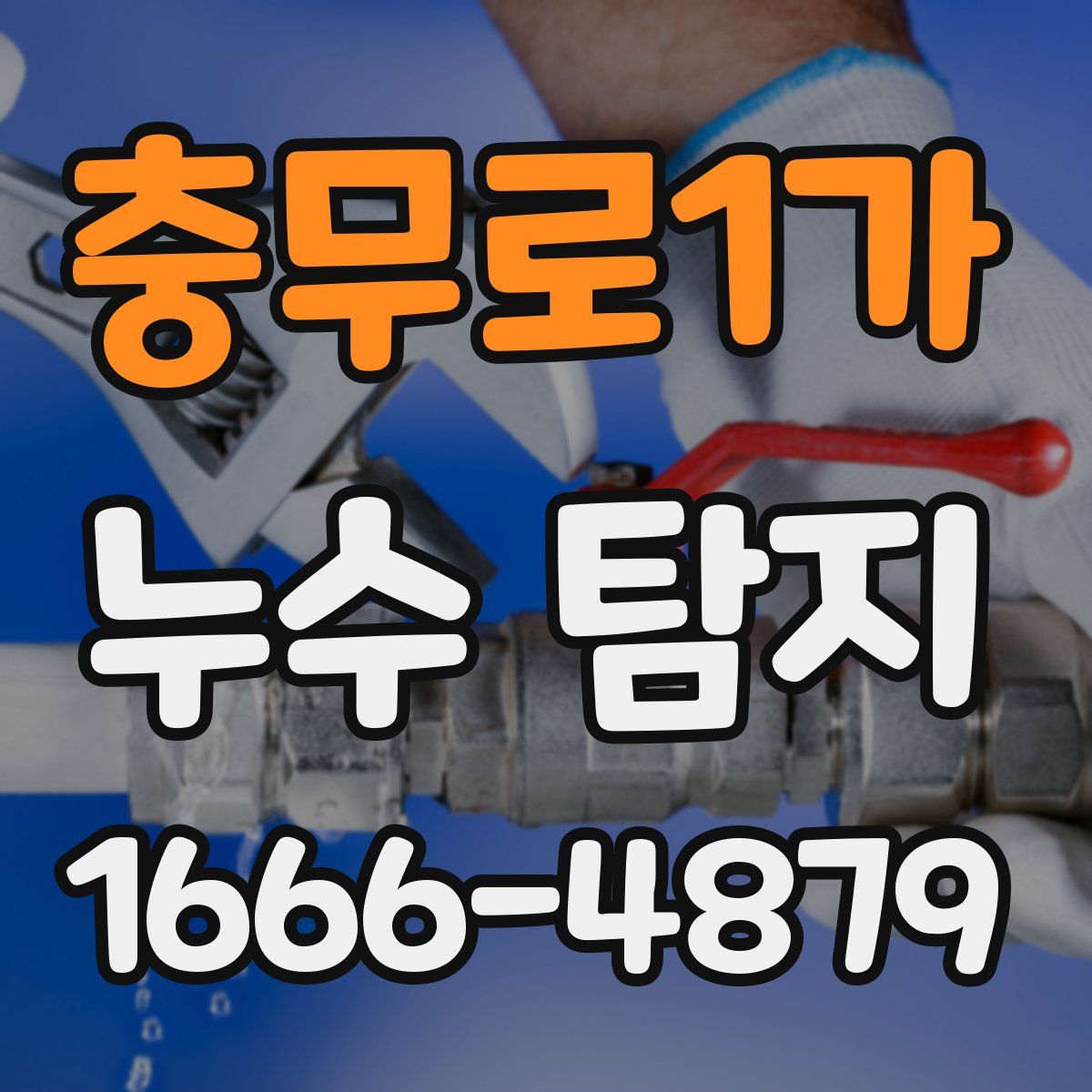 충무로1가 누수 탐지