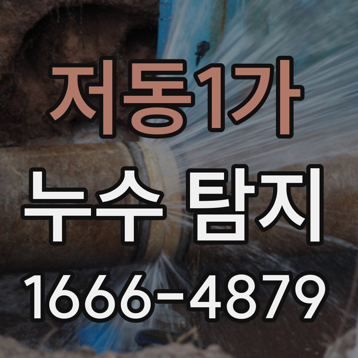 저동1가 누수 탐지