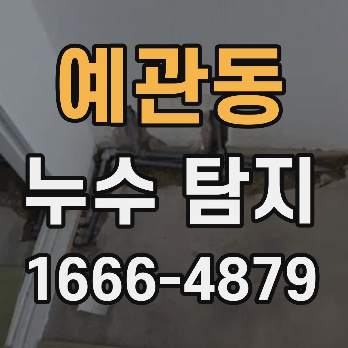 예관동 누수 탐지