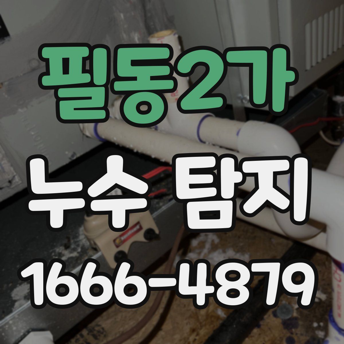 필동2가 누수 탐지