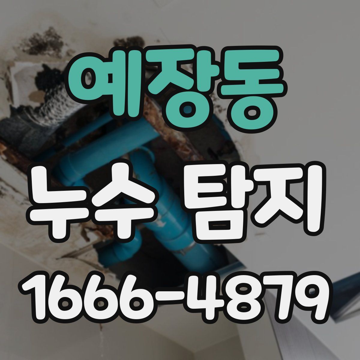 예장동 누수 탐지