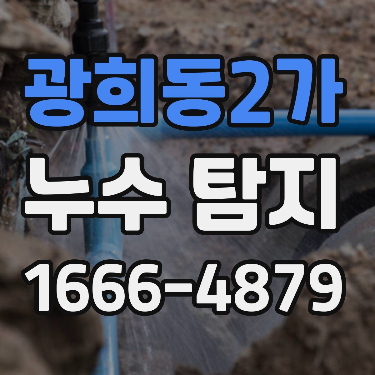 광희동2가 누수 탐지