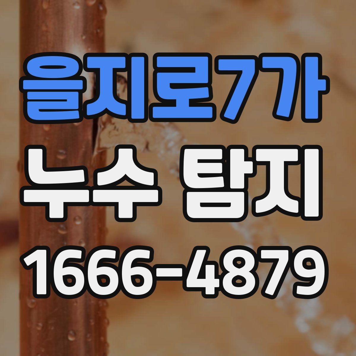 을지로7가 누수 탐지 장비 사용 시 확인할 안전 수칙