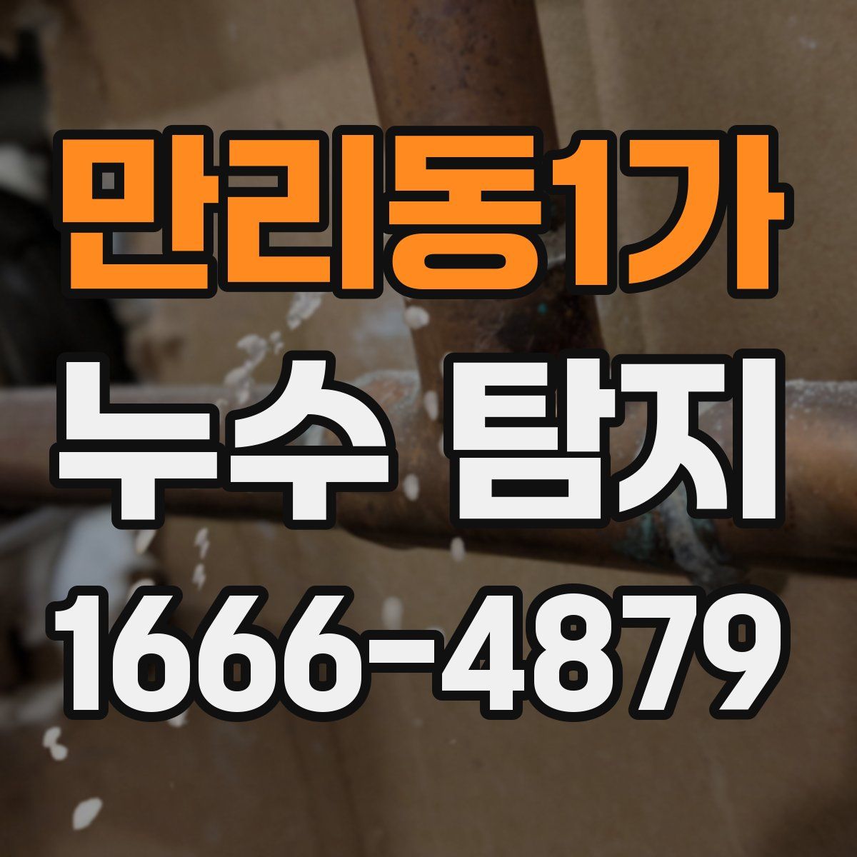 만리동1가 누수 탐지